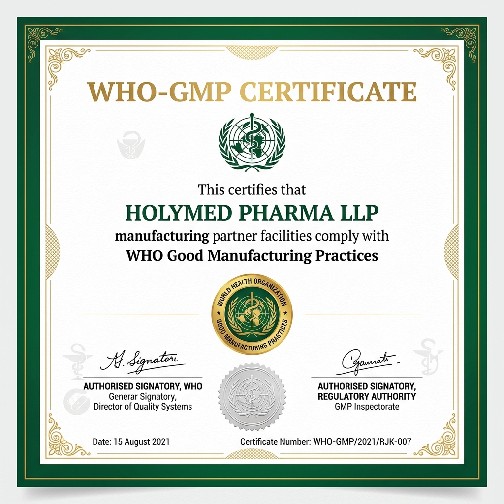 WHO-GMP Good Manufacturing Practice